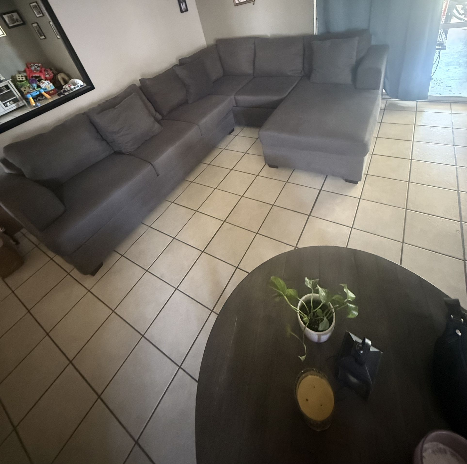 Living Spaces Sectional