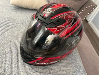 Motorcycle helmet large
