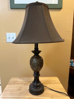 Marble table lamp
