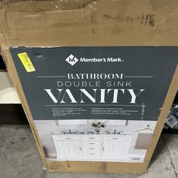 Double Sink Classic Bathroom Vanity Still New In The Box