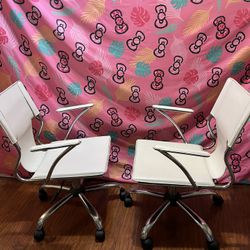 Two Swivel Chairs 