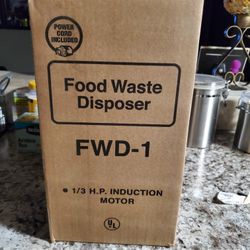 Garbage disposal new $65