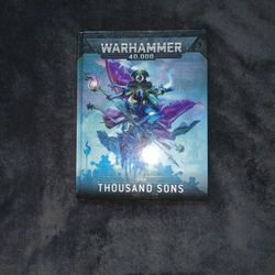 Thousand Sons Unopened Codex 10th Edition 