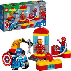 LEGO DUPLO 10921 Super Heroes Lab — Complete