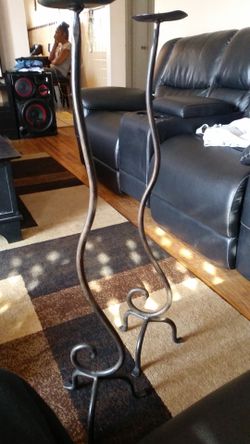 Upright candle holders