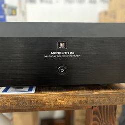 USED Monoprice Monolith 2- Channel Stereo Power Amplifier