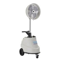 NEW Cool Caddie 18” Portable Commercial Misting Fan – 1000 PSI, 16-Gallon Tank