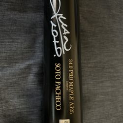 Juan Soto Autographed Bat MLB Certified