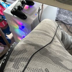 Pc Set Up Mic Monitor Keyboard Barley Used Just Work To Much 