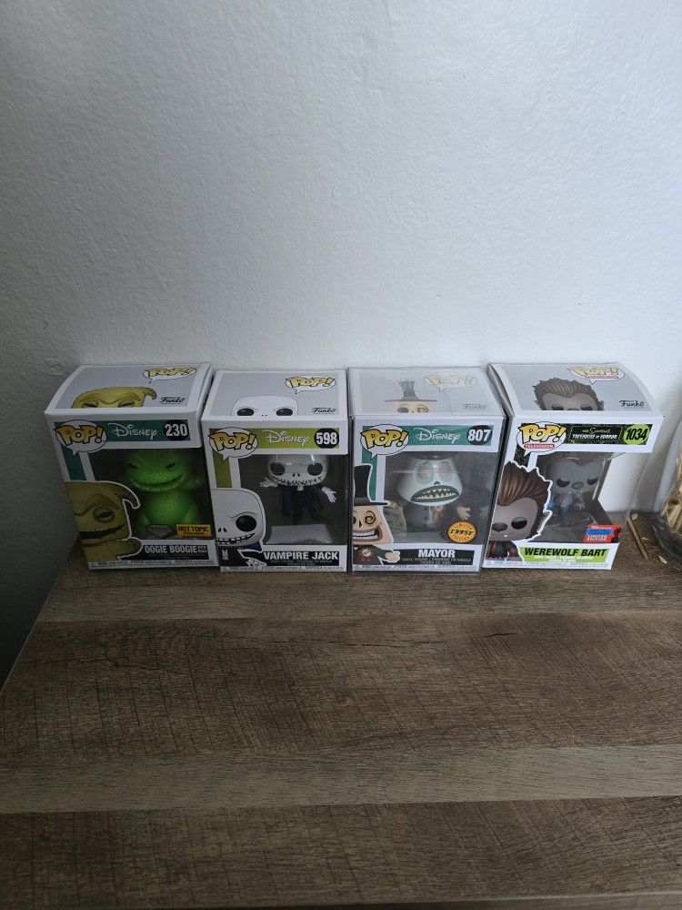 Disney Horror Funko Pop Halloween Lot