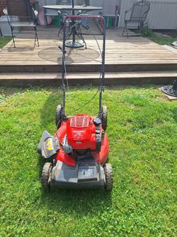Craftsman 21 in 163 cc RWD Gas Self Propelled Mower(M320)-$250