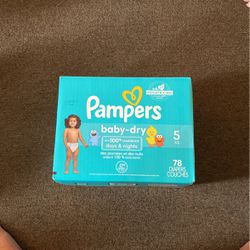 Pampers (Size 5, 78 ct)