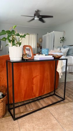 Black Console Table