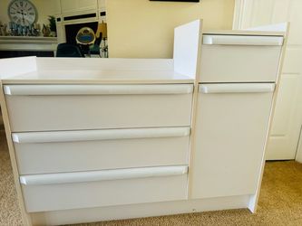 White Dresser/Changing Table Super Sturdy