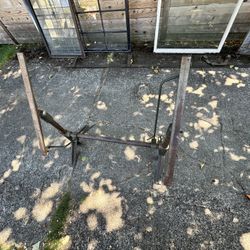 Antique Industrial Drafting Table Heavy duty 