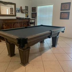 Modern Grey Pool Table 