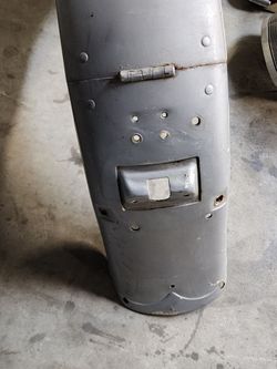 Harley Davidson Vintage Front And Rear Fenders