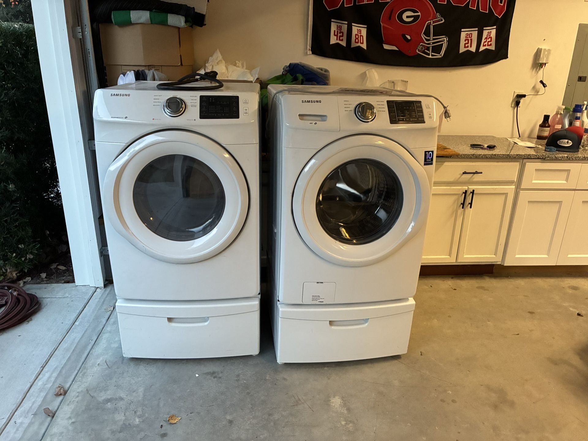 Samsung Front Loading Washer & Dryer