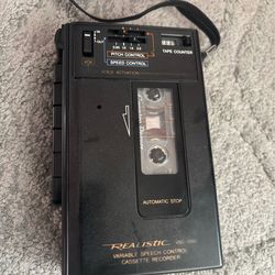 Realistic Cassette Recorder