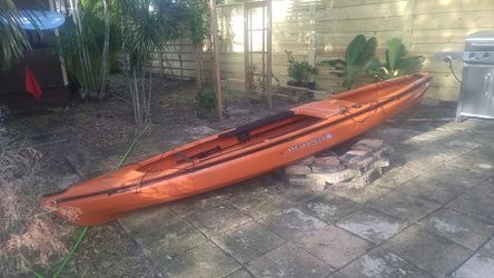 Wilderness commader 140 fishing kayak good condition $1500 new $475 obo
