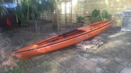 Wilderness commader 140 fishing kayak good condition $1500 new $475 obo