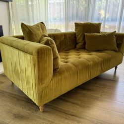 Cozy Green Couch for Sale