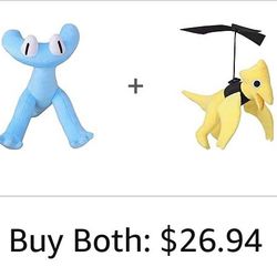 New Cyan + Yellow  Rainbow Friends