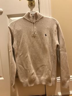Kids Polo Quarterzip Sweater