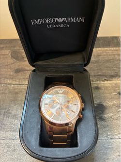 EMPORIO ARMANI CERAMICA ROSE GOLD
