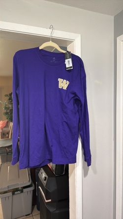 Adidas Washington Huskies NCAA Men’s Size M Long Sleeve Shirt
