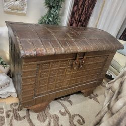 Antique Treasure Chest For Storage