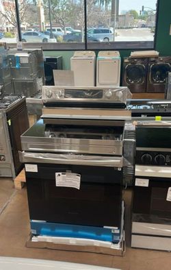 Samsung electric stove stainless steel 30 inch