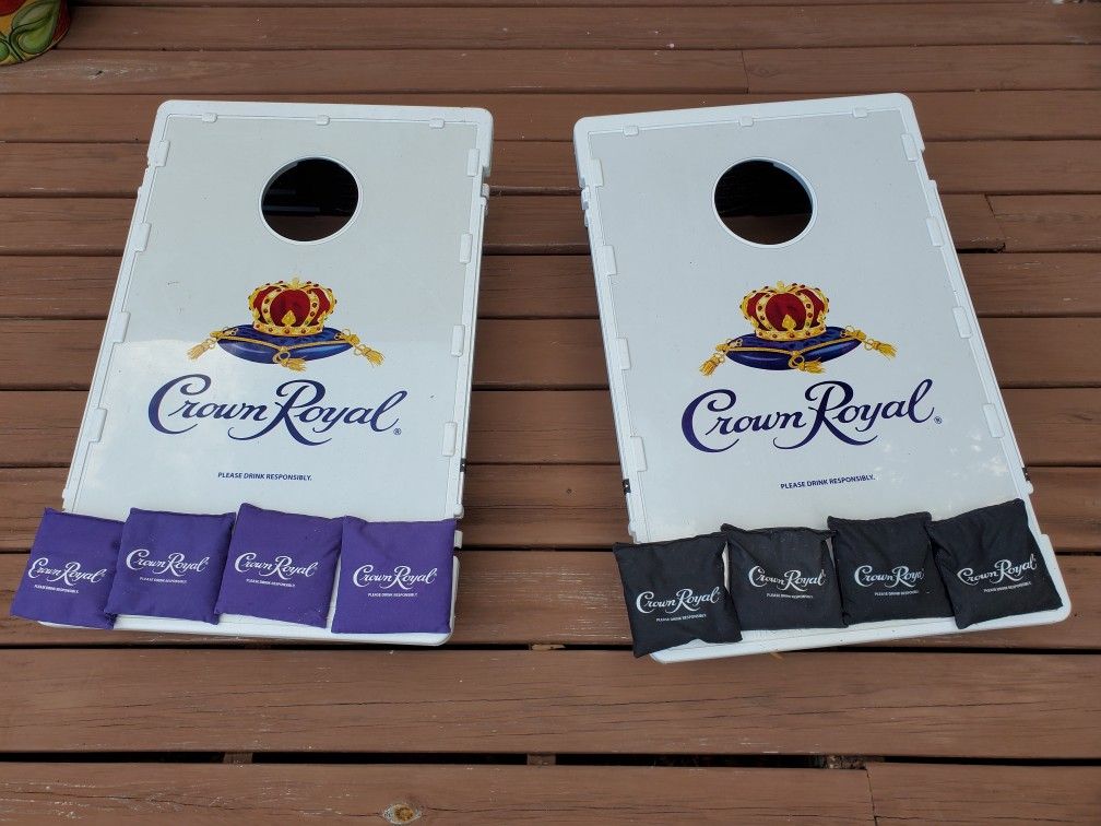 Custom Crown Royal / Indianapolis Colts Cornhole Boards and Bags for Sale  in Indianapolis, IN - OfferUp