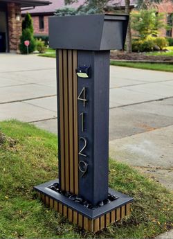 MailBox, Custom Mailstand,Handcrafted  MailBox