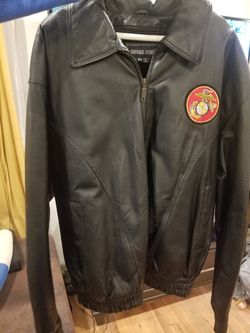 Leather Jacket Marines