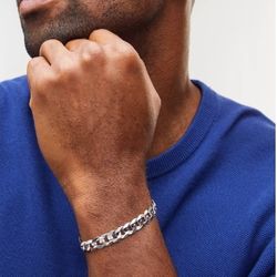 Diamond Cut Silver bracelet 