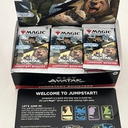 Avatar magic the gathering jumpstart booster box
