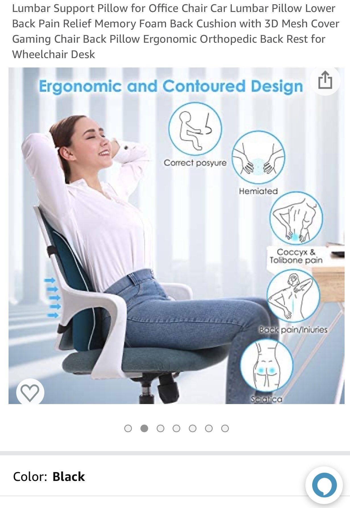 Lumber Support Pillow 