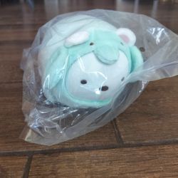 Polar Bear With Elephant Costume