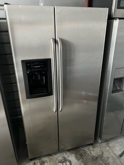 GE Stainless Steel Side-by-Side Refrigerator