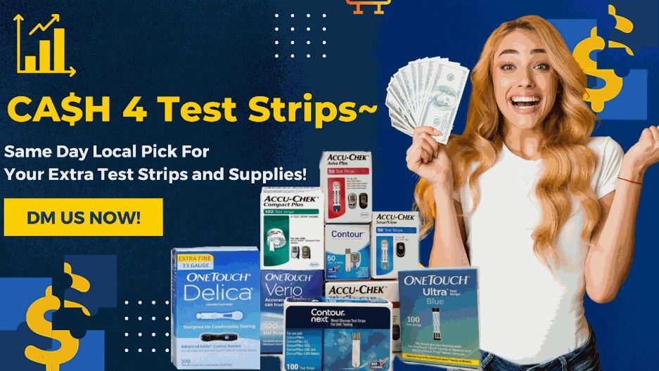 CA$H FOR TEST STRIPS AND BOXES 