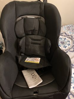 Black car seat for baby