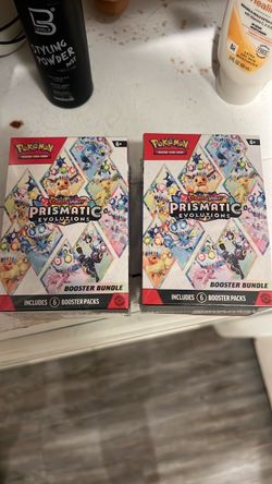 Pokemon Scarlet & Violet Prismatic Evolutions Booster Bundle x2