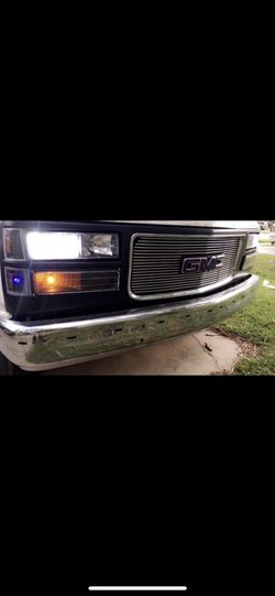 GMC billet grill