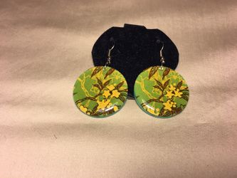 Flowers And Leaves Earrings