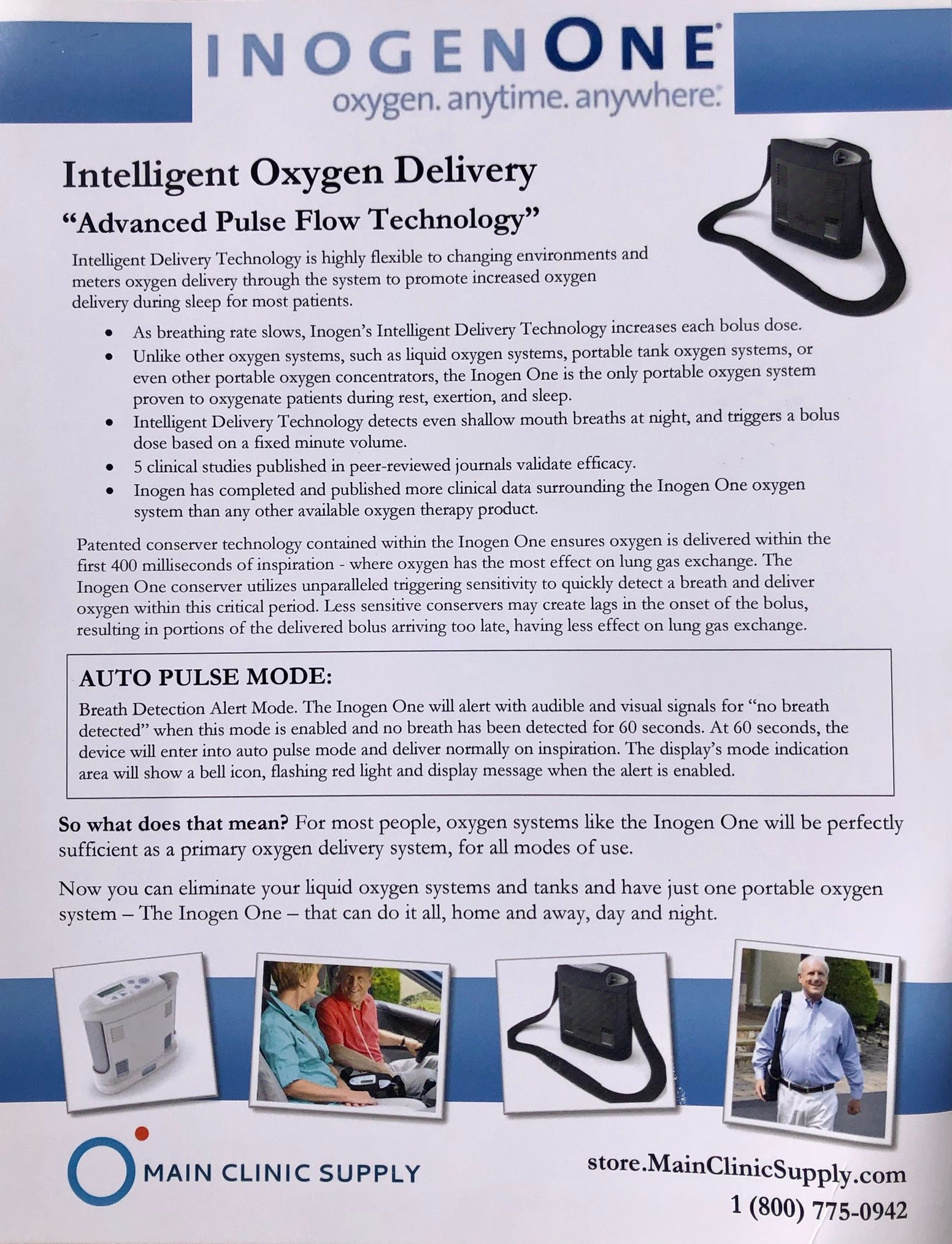 Inogen One G5 Portable Oxygen Concentrator