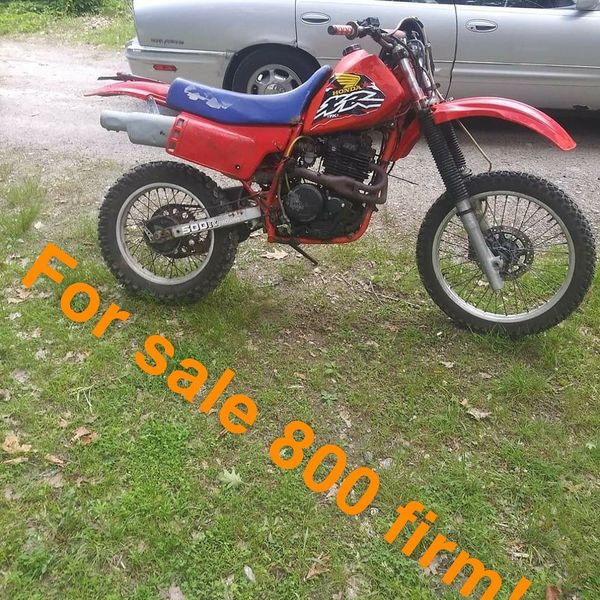 1985 xr500r runs good engine just redone