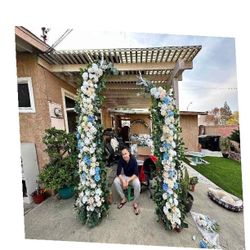 describe generation Personalized Wedding Arches Build Your Dream Ceremony Setup