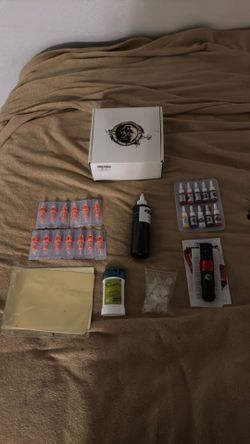 full tattoo kit with all items included