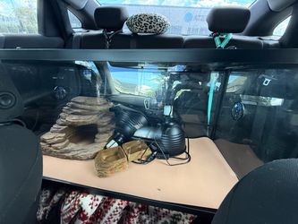 40g reptile front opening tank